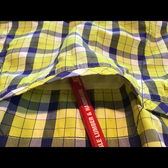 Women’s blue & yellow ~COLUMBIA shirt/ size M - Picture 7 of 8